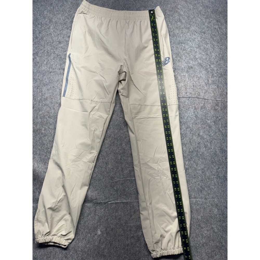 New Balance All Motion Joggers Mens Medium Tan Running Pants 4-Way Stretch